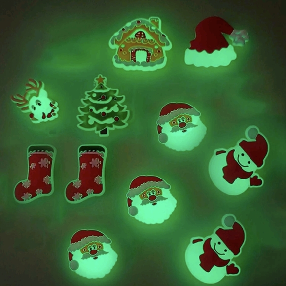 7pcs Luminous Glow In The Dark Shoe Charms - Picture 6 of 6
